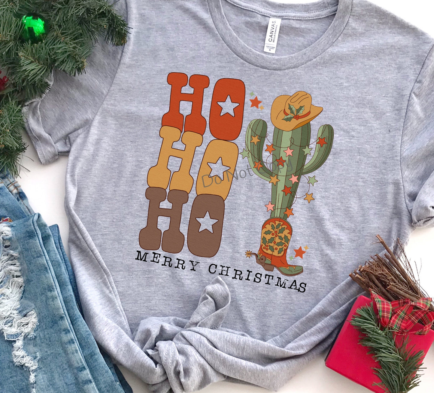 Ho Ho Ho merry Christmas -DTF