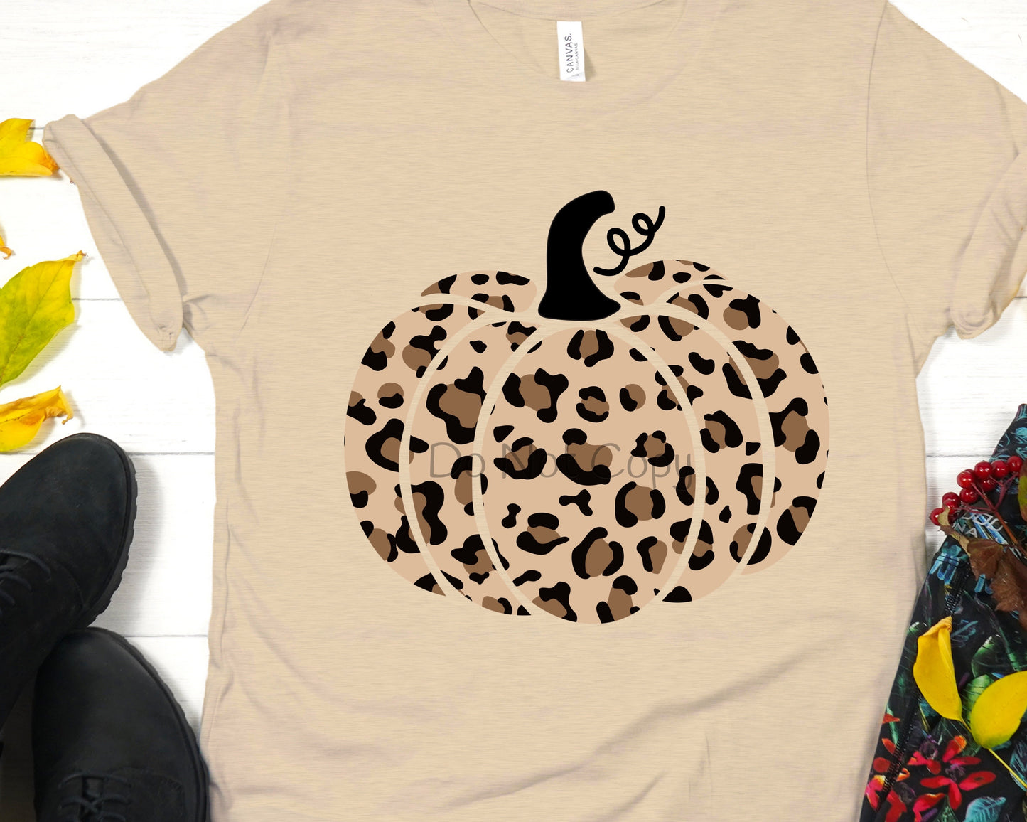 Leopard pumpkin-DTF
