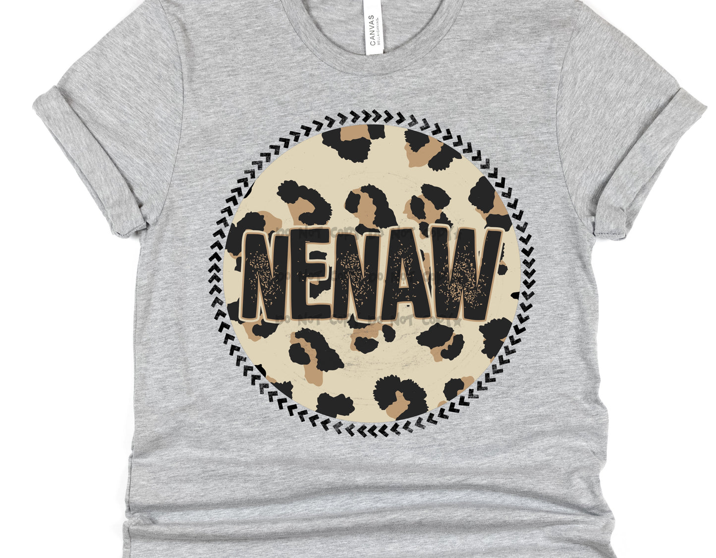 Nenaw Leopard circle- DTF