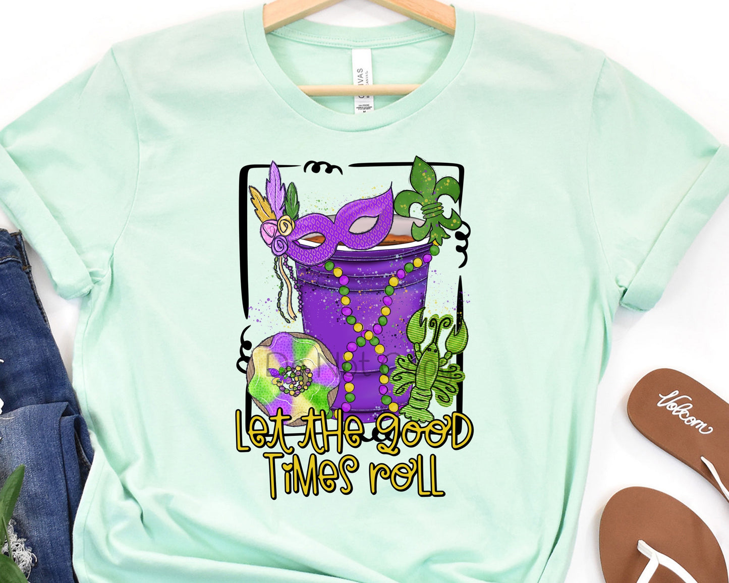 Mardi Gras let the good times roll-DTF