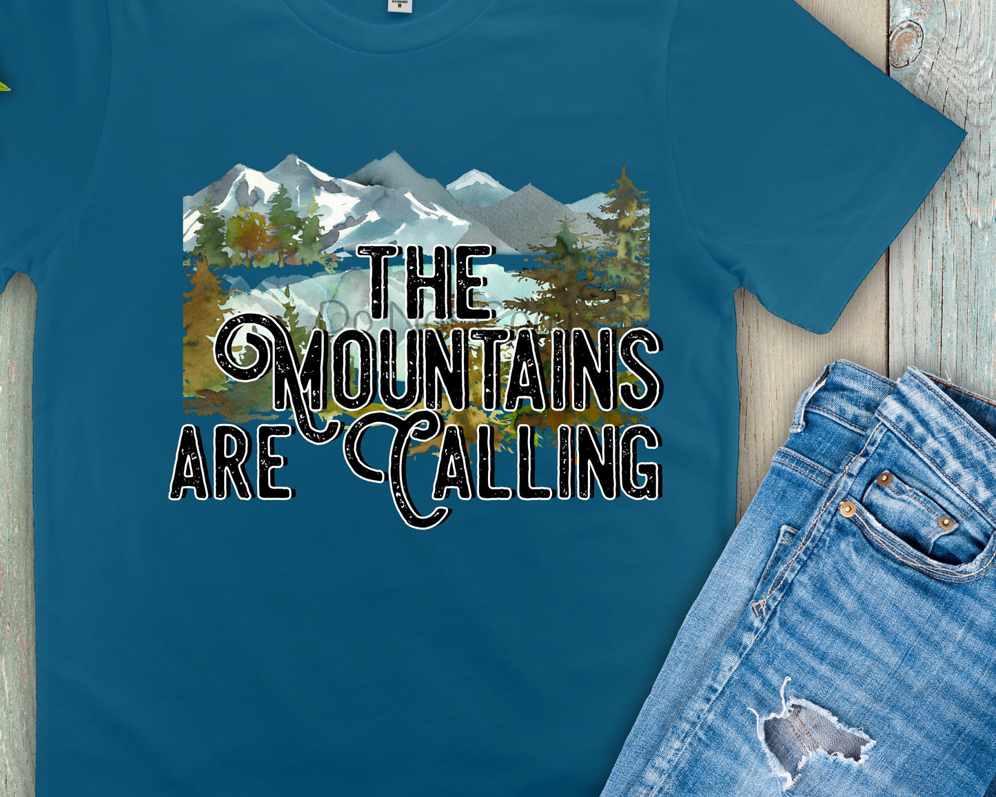 The mountains are calling-DTF