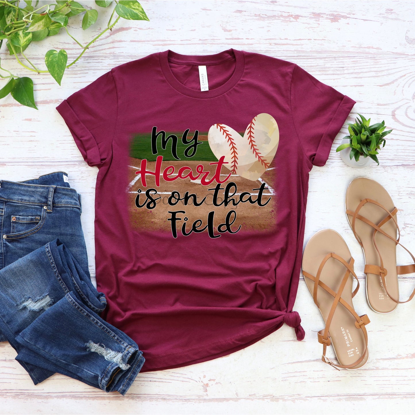 My heart is on that field-DTF