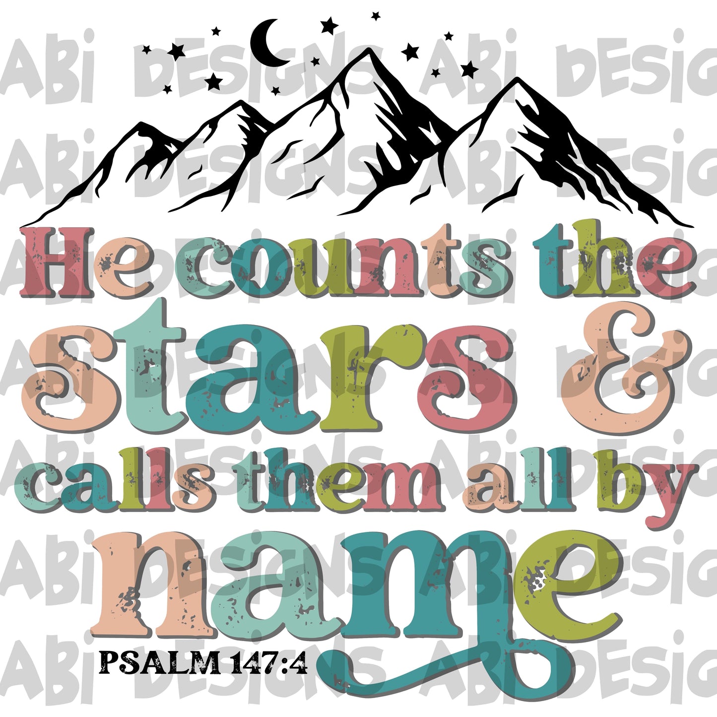 He counts the stars-DTF