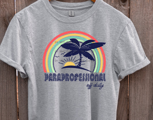 Paraprofessional off duty-DTF