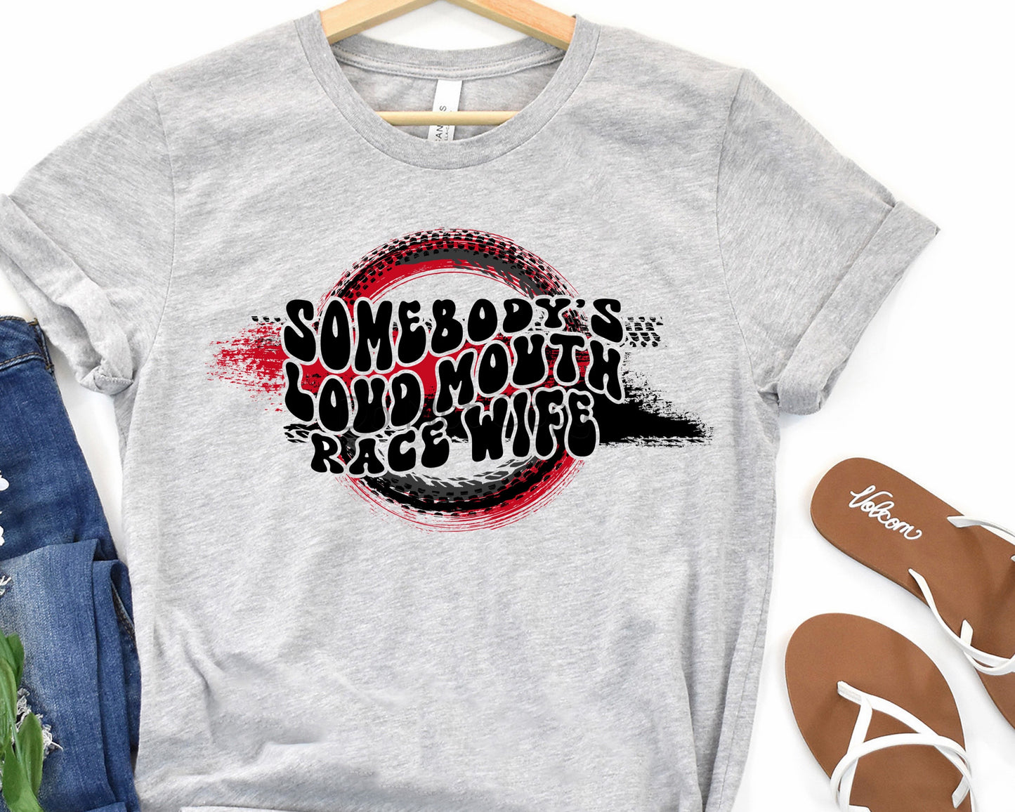 Somebody’s loud mouth race wife-DTF