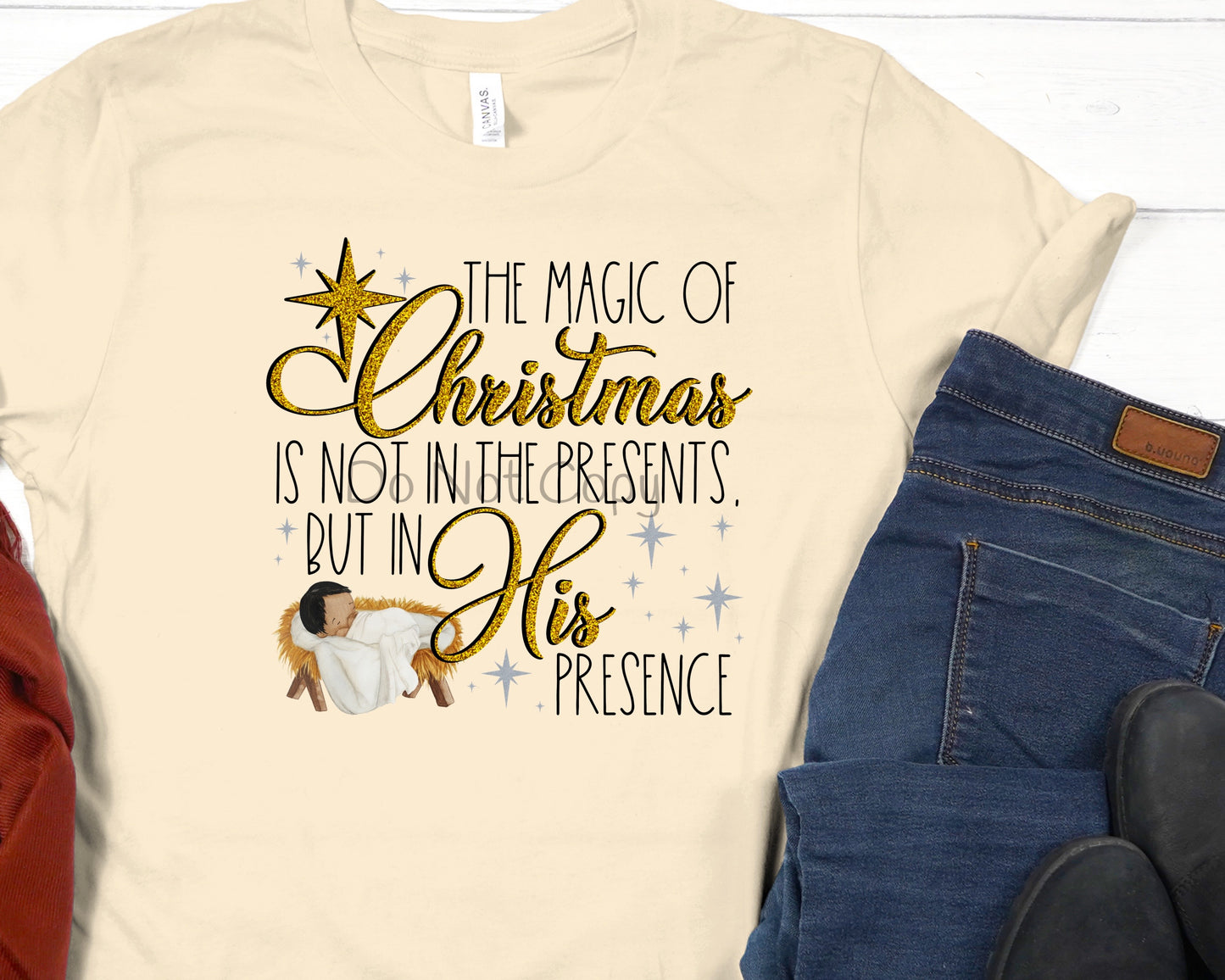 The magic of Christmas is not in the presents-DTF