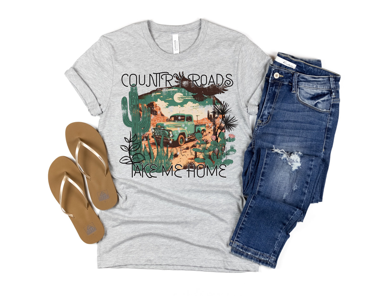 Country roads take me home-DTF