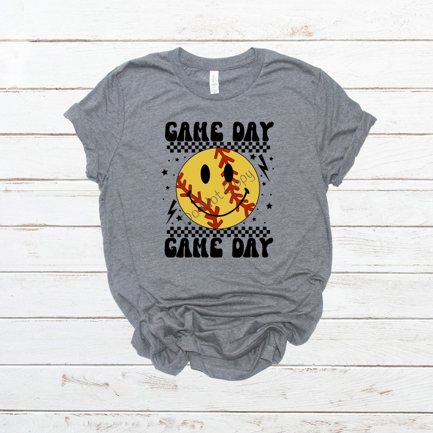 Game day softball -DTF
