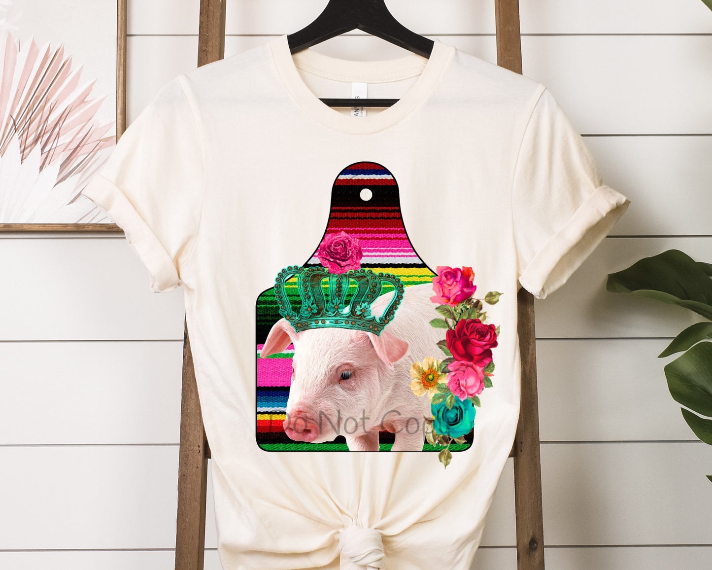 Show pig tag-DTF