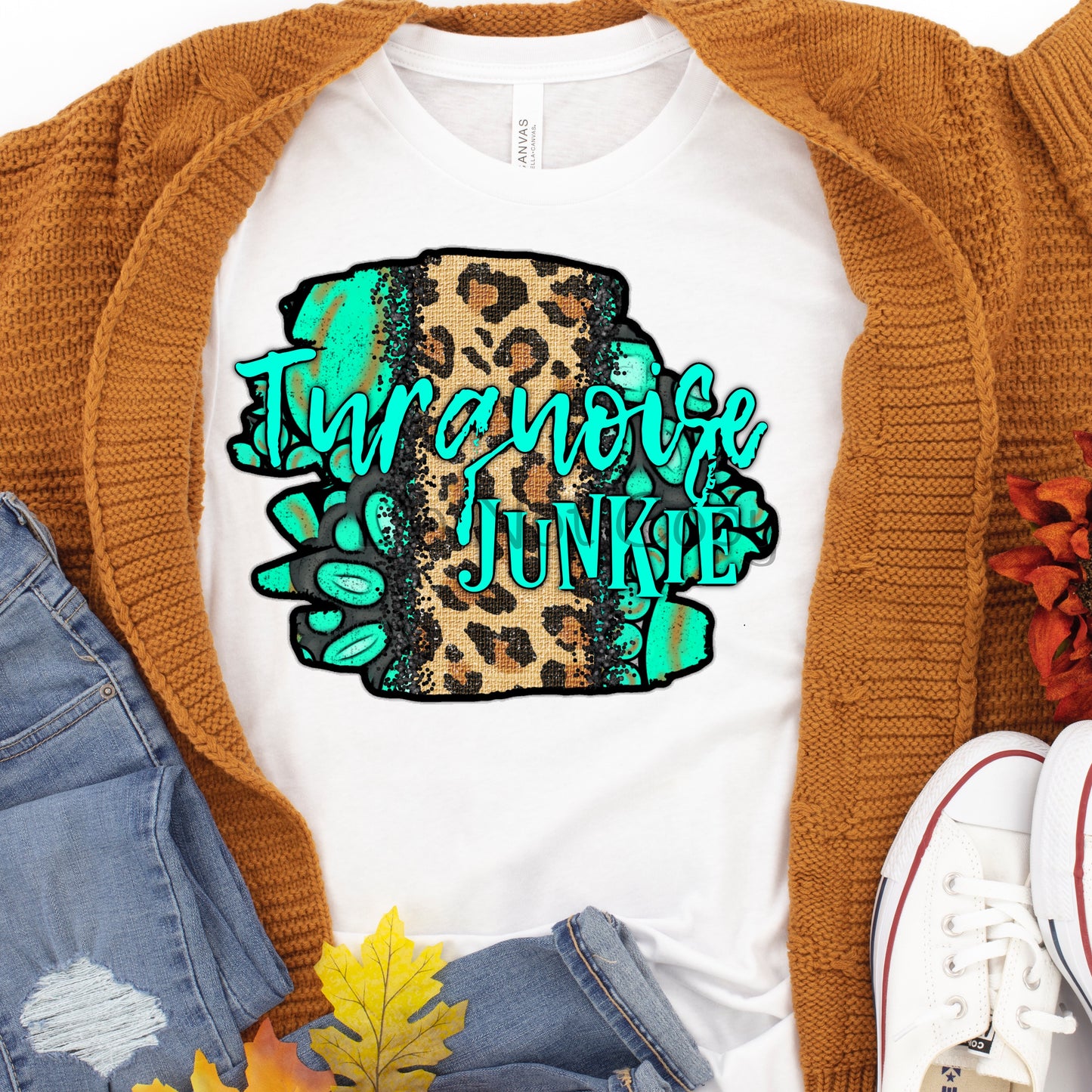Turquoise junkie-DTF