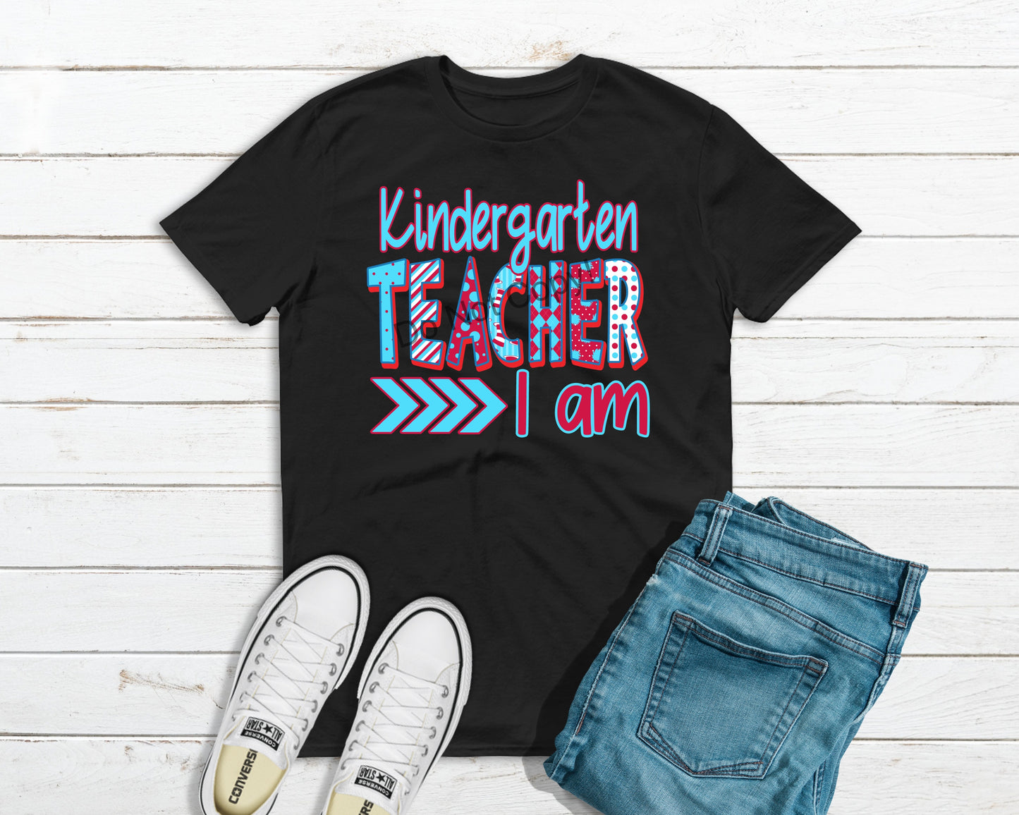 Kindergarten teacher I am -DTF