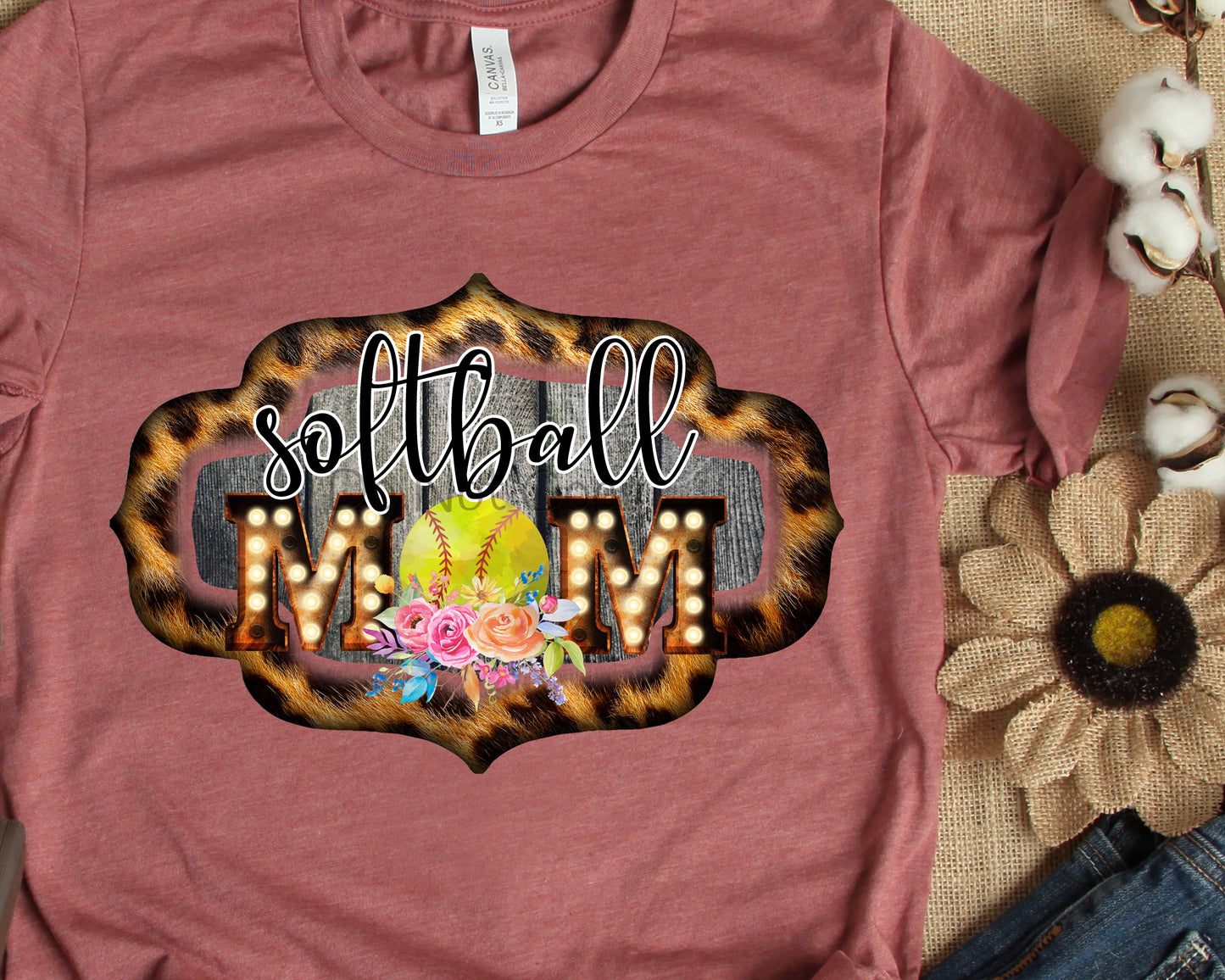 Softball mom- DTF