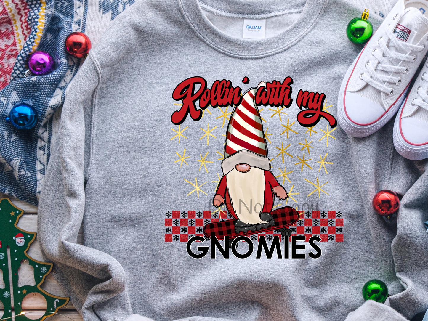 Rollin with my gnomies-DTF