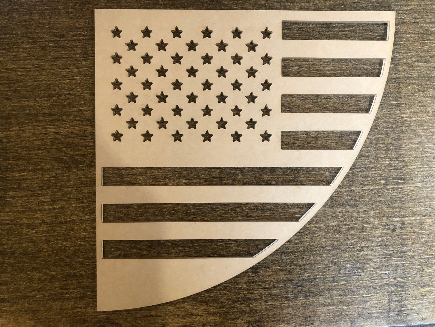 American flag Sleeve Stencil