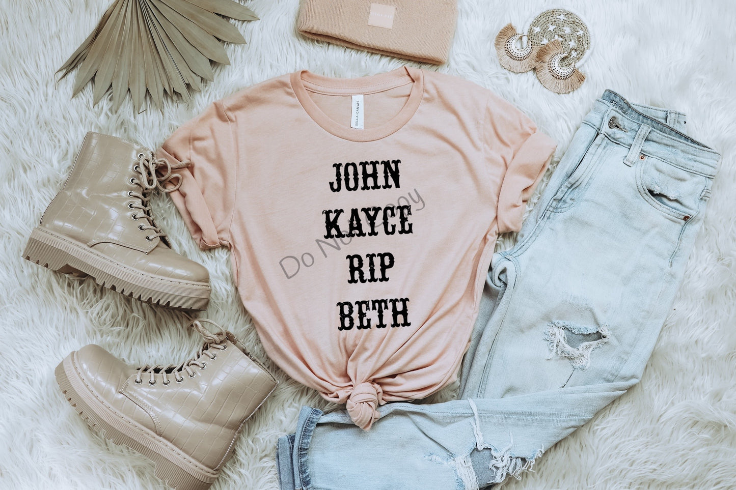 John Kayce Rip Beth-DTF