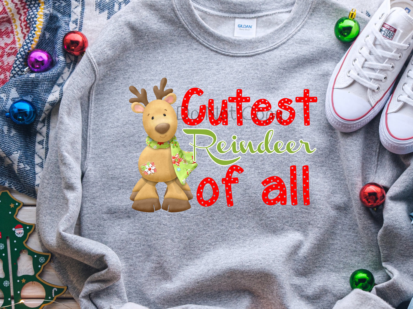 Cutest reindeer of all-DTF