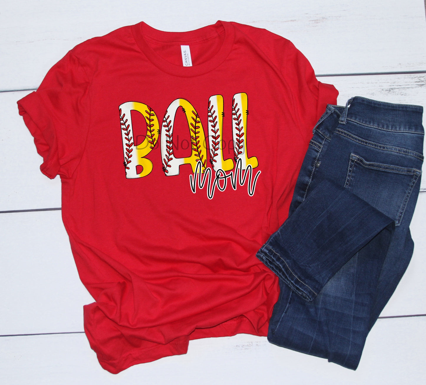 Ball mom baseball softball-DTF