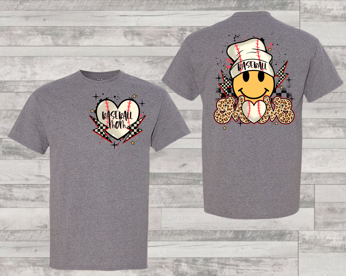 Baseball mom (FRONT)-DTF