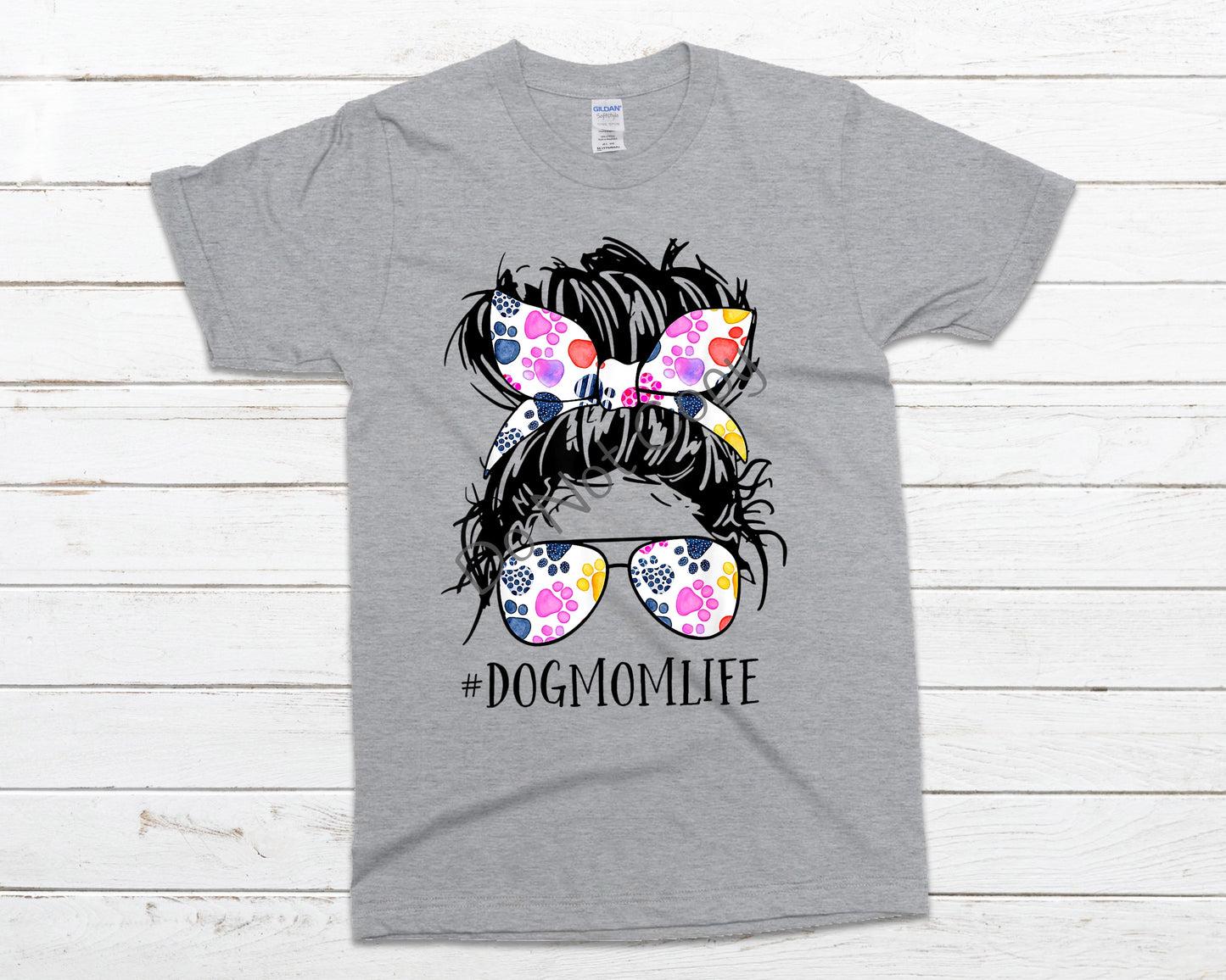 Custom Messy Bun -DTF