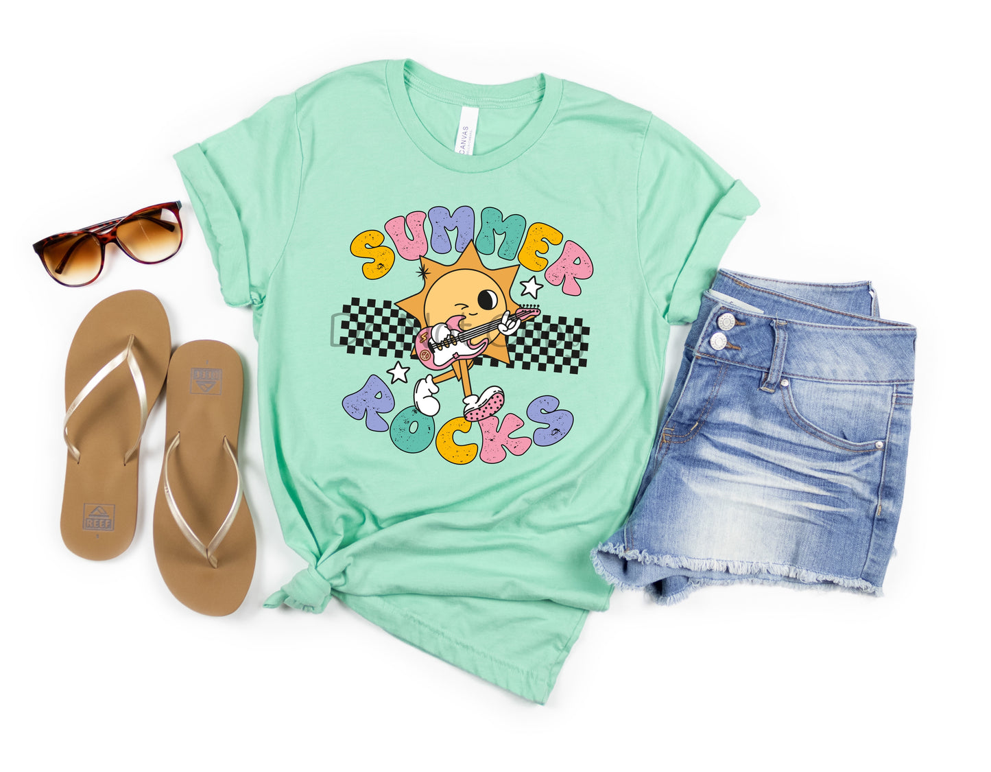 Summer rocks girl-DTF