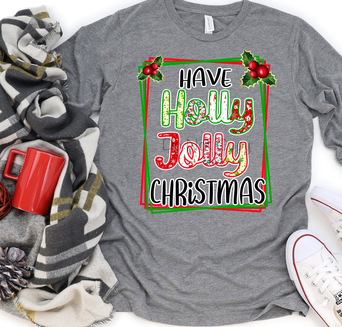 Have a Holly jolly Christmas-DTF