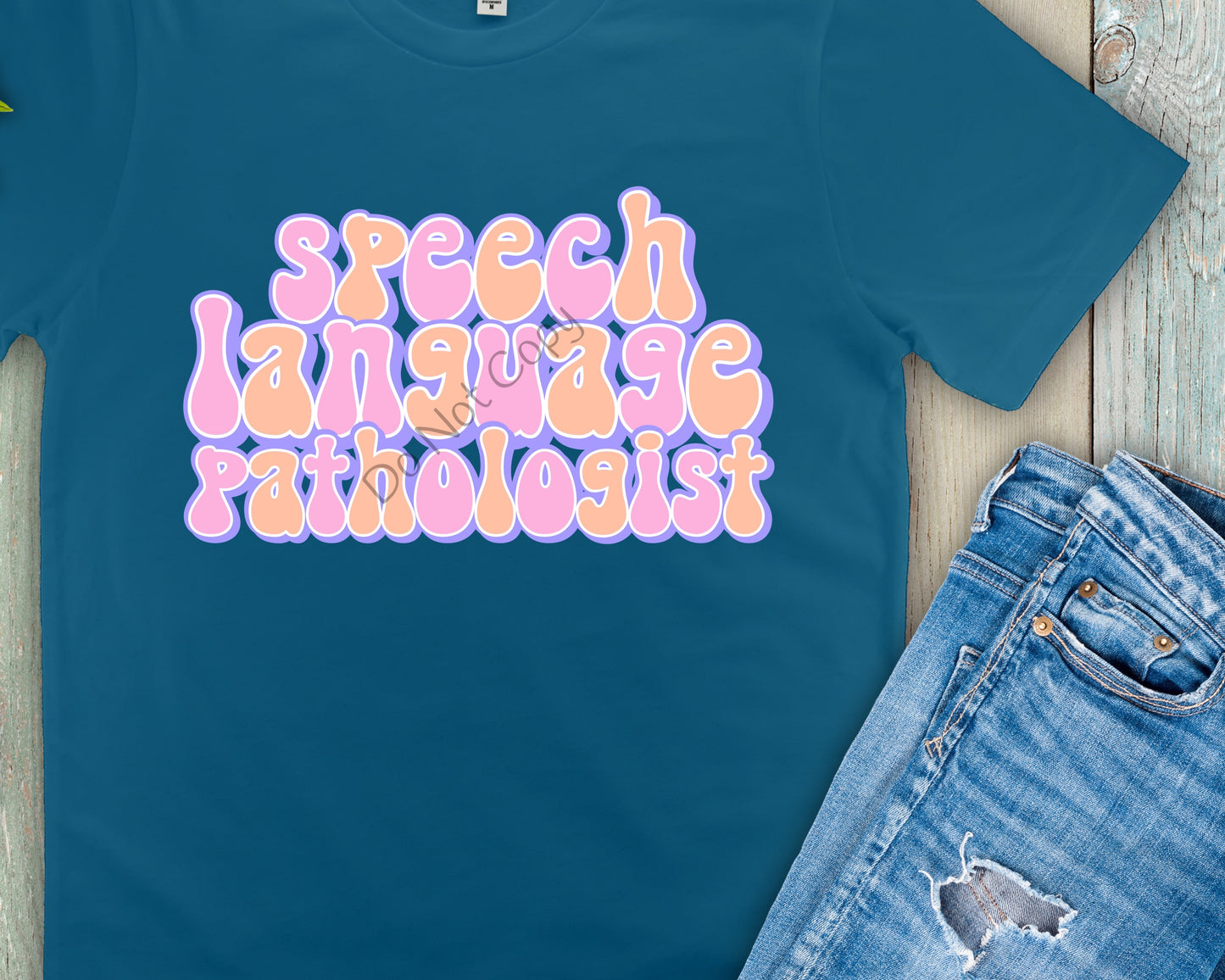Retro occupation speech language pathologist- DTF