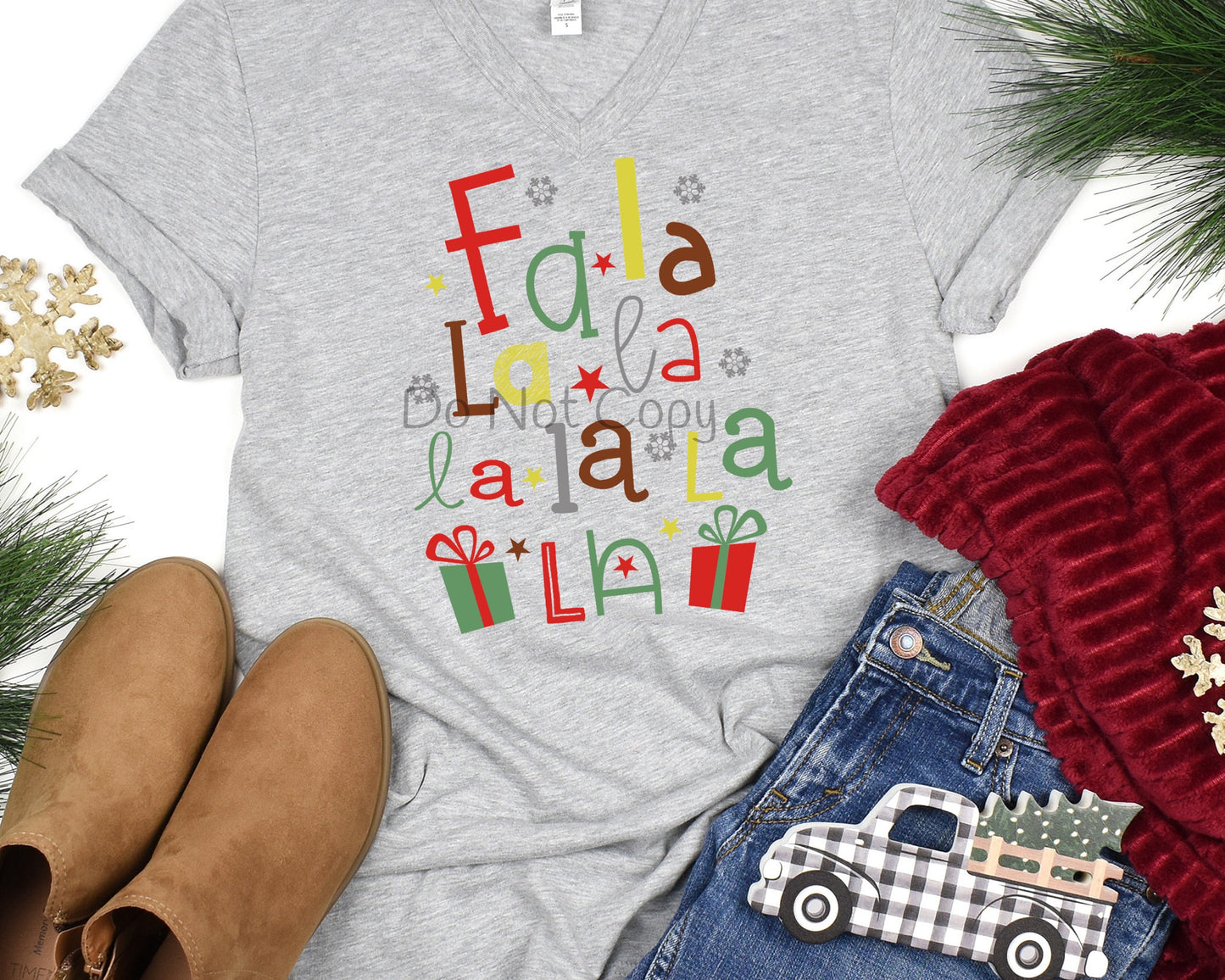 Fa la la la-DTF