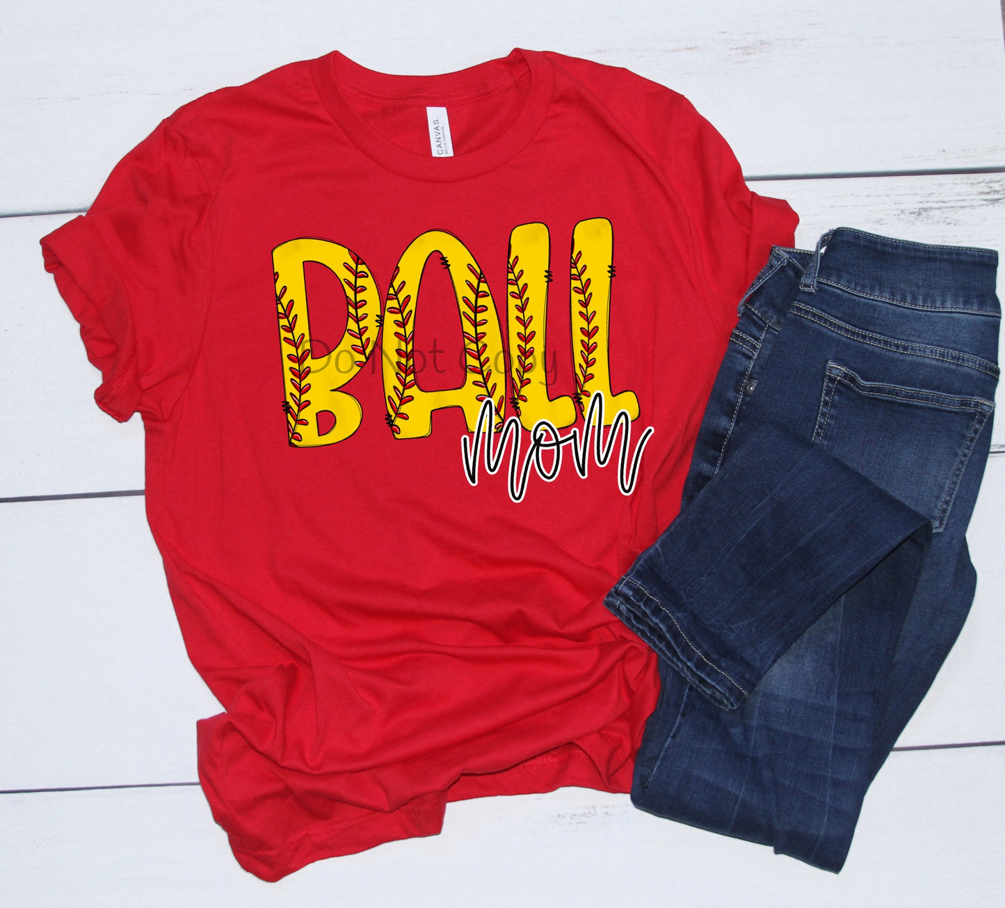 Ball mom Softball -DTF