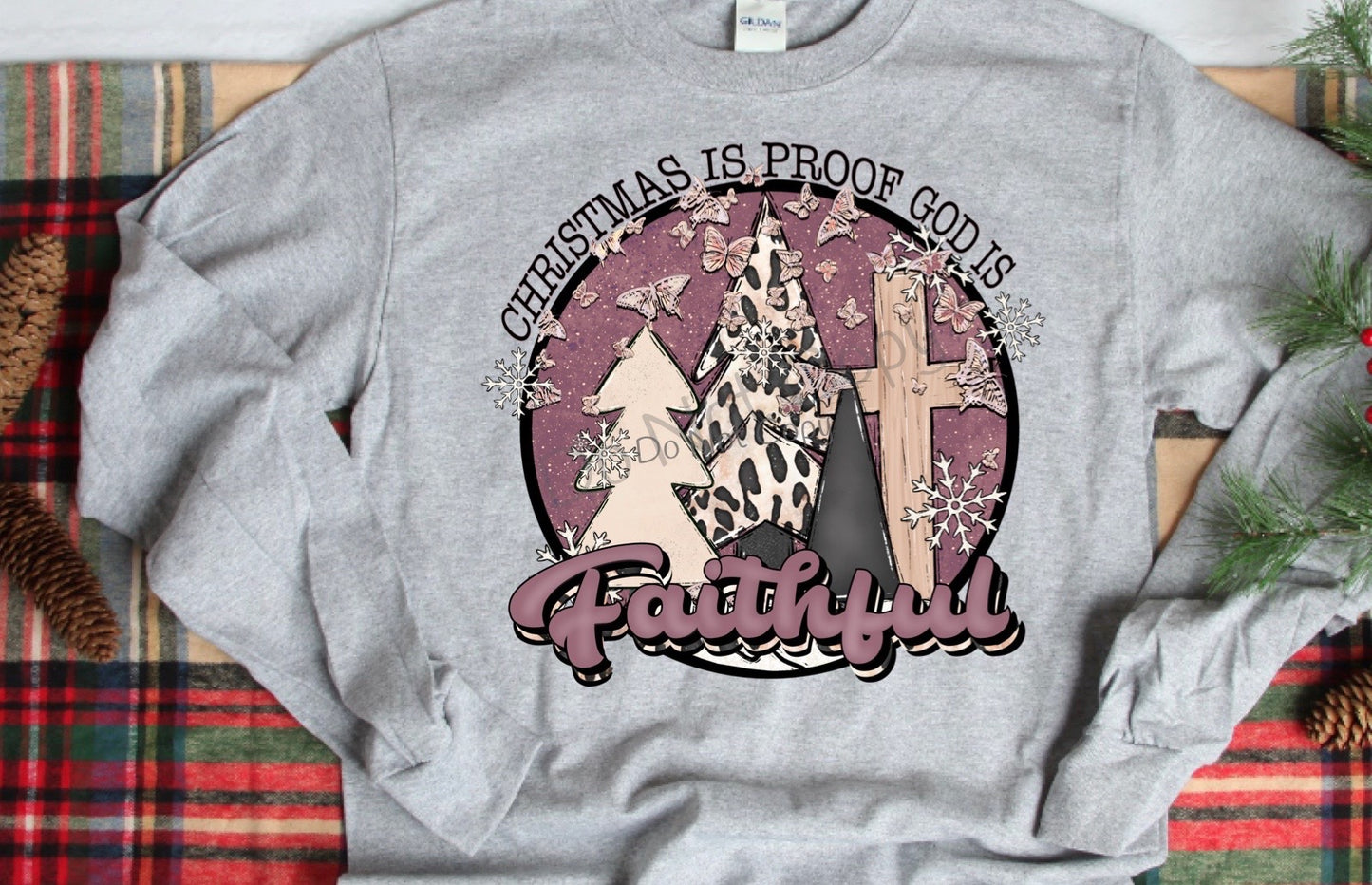 Christmas is proof god is faithful - DTF