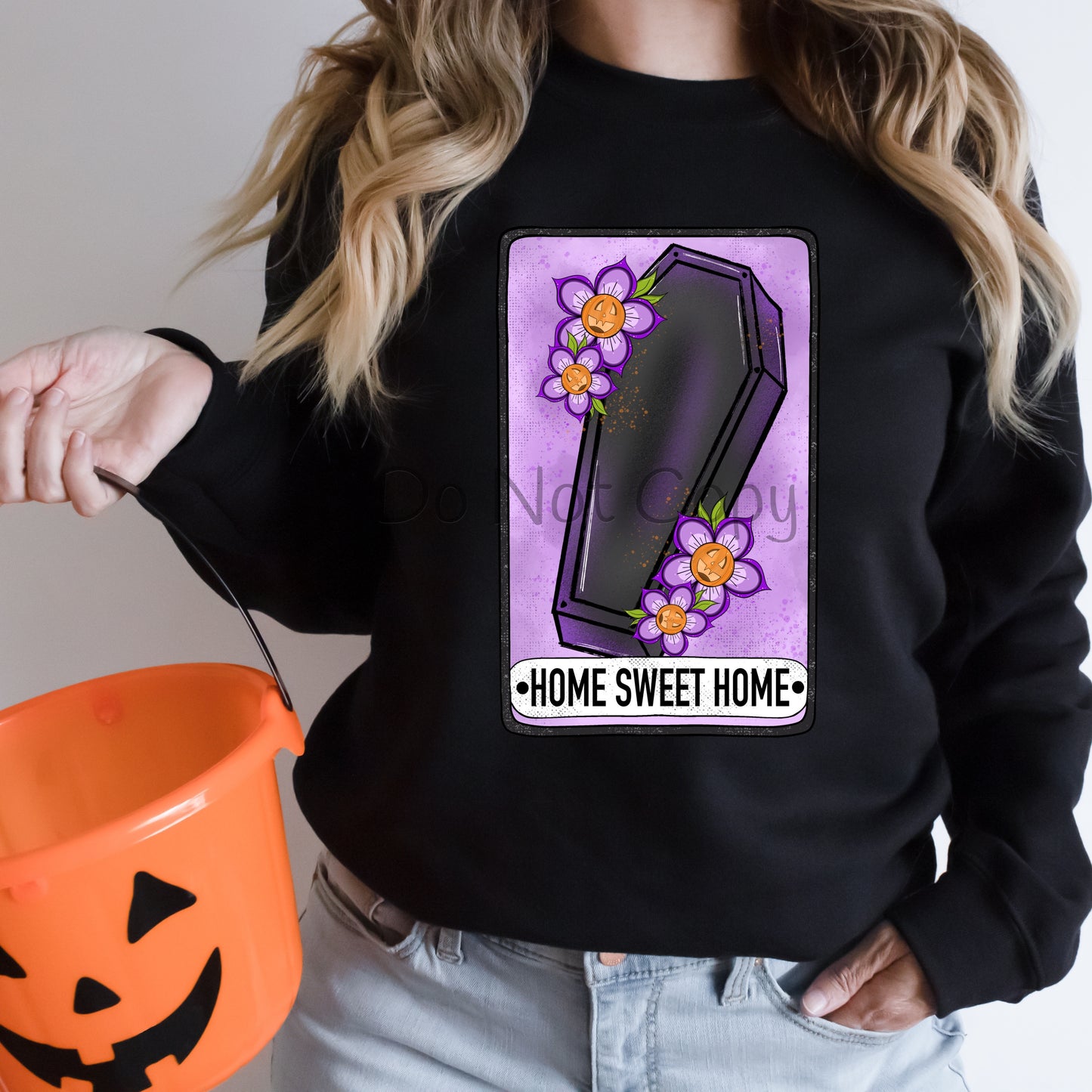Home sweet home coffin-DTF