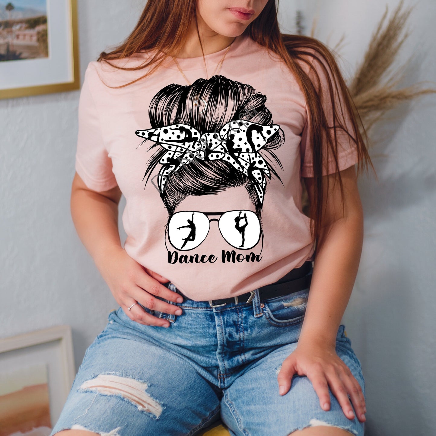 Custom Messy Bun -DTF