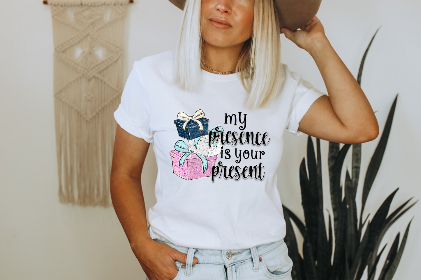 My presence is your present- DTF