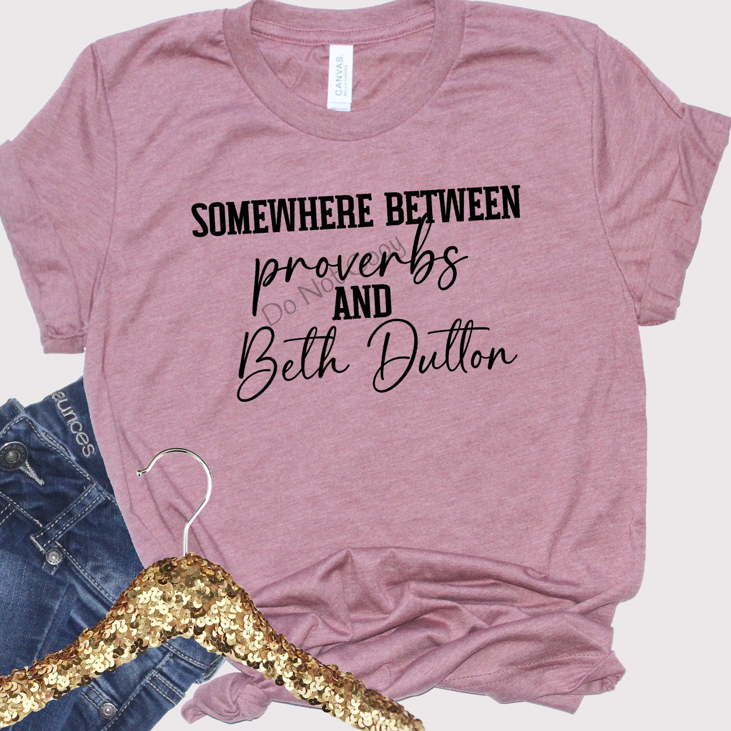 Somewhere between proverbs and Beth-DTF