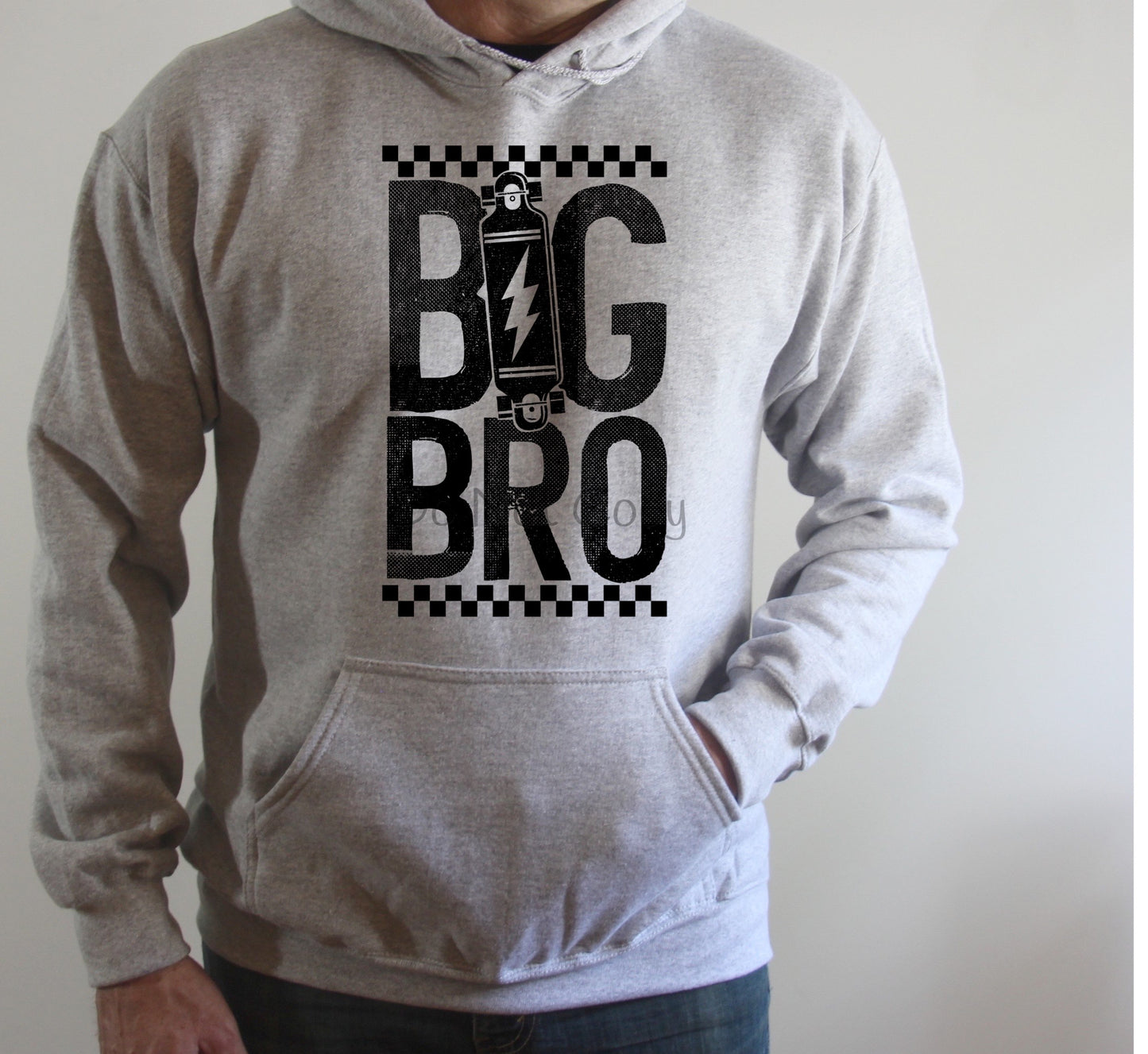 Big bro skateboard-DTF