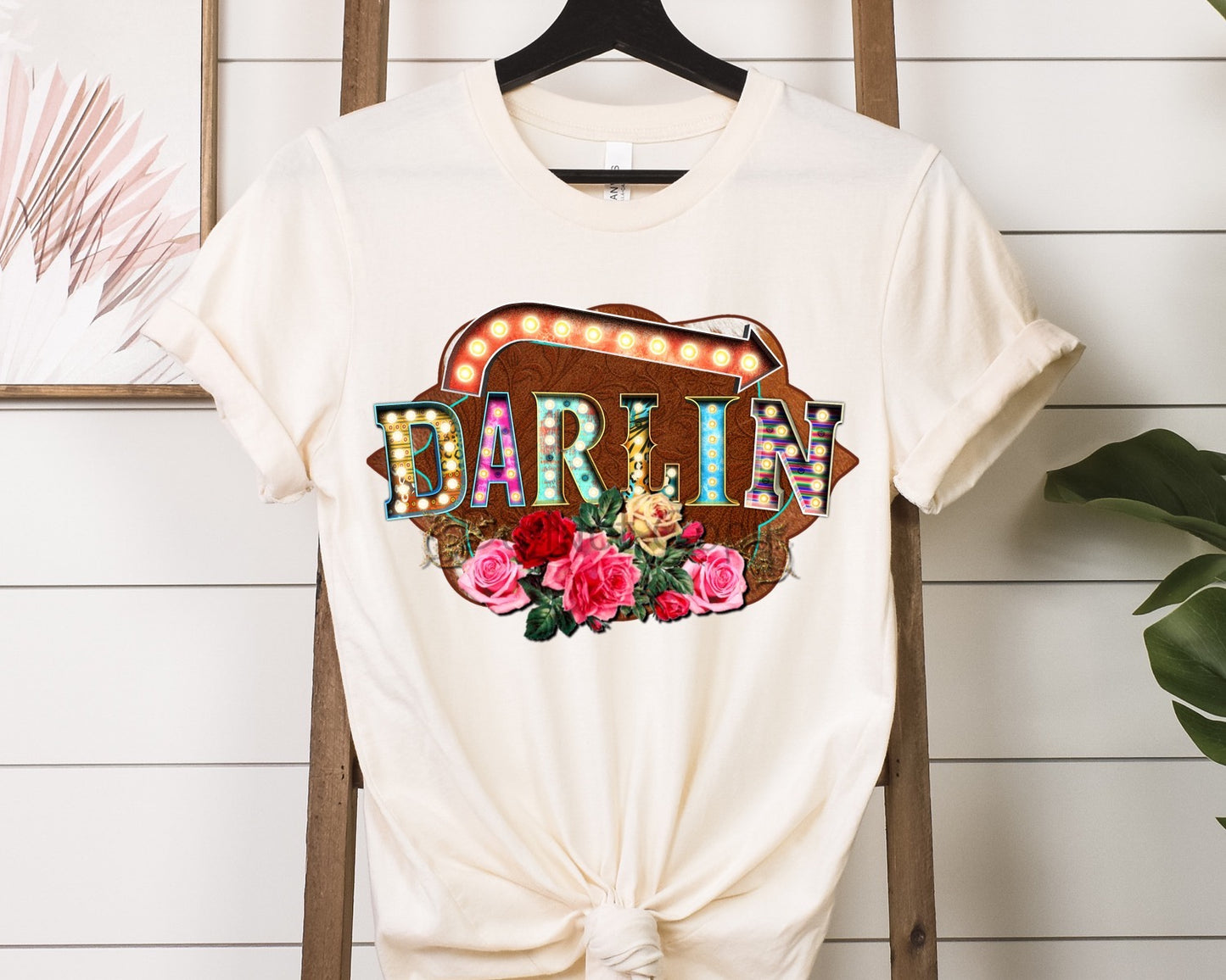 Darlin lights flowers-DTF