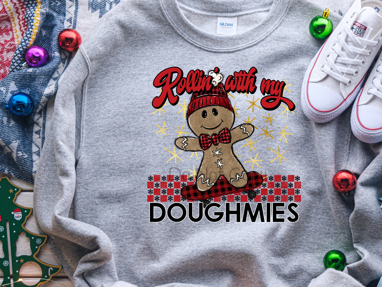 Rollin with my doughmies-DTF