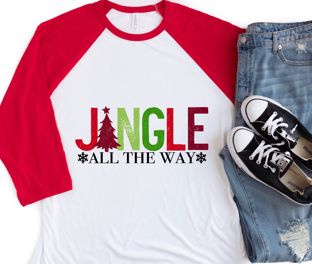 Jingle all the way- DTF