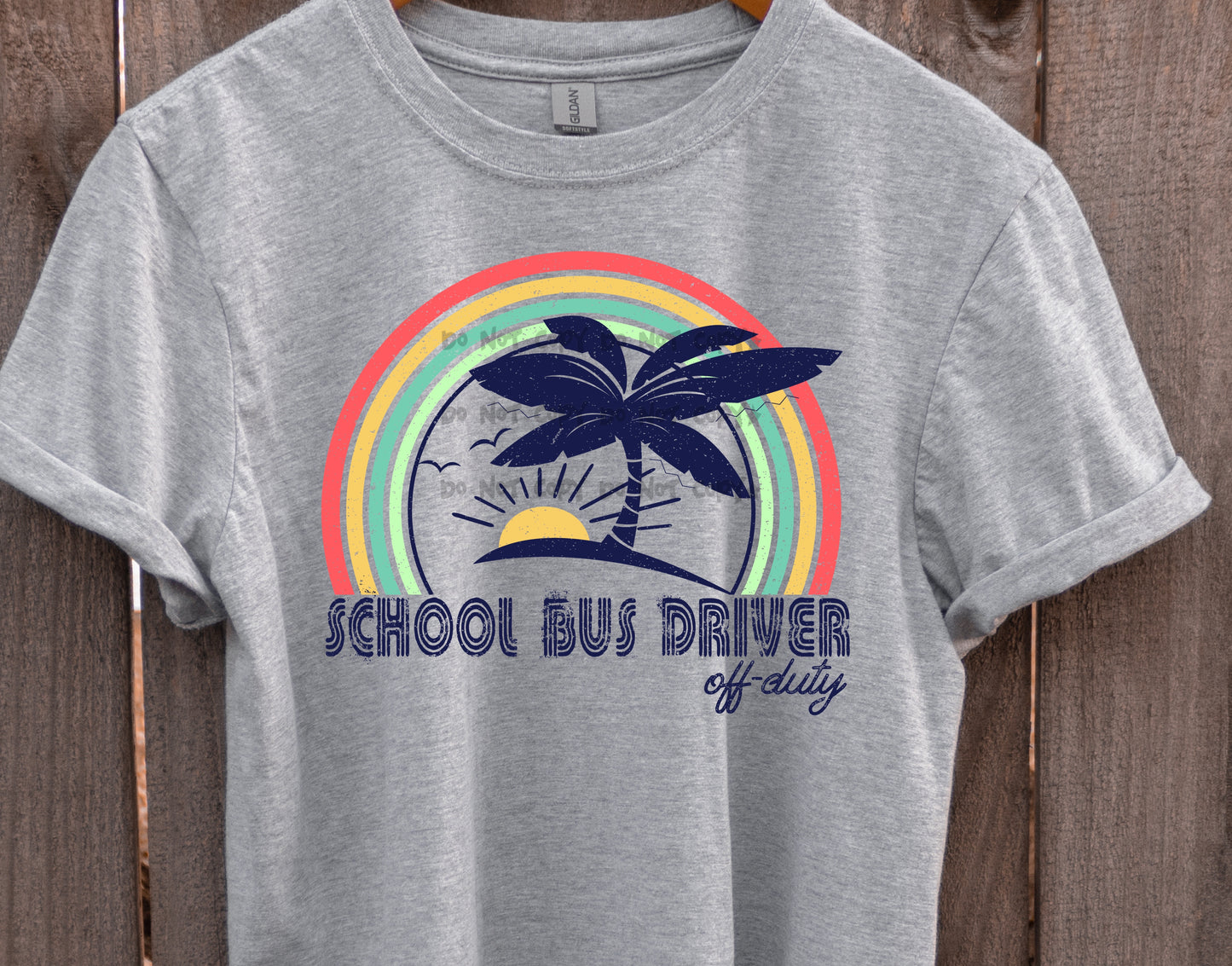 School bus driver off duty-DTF