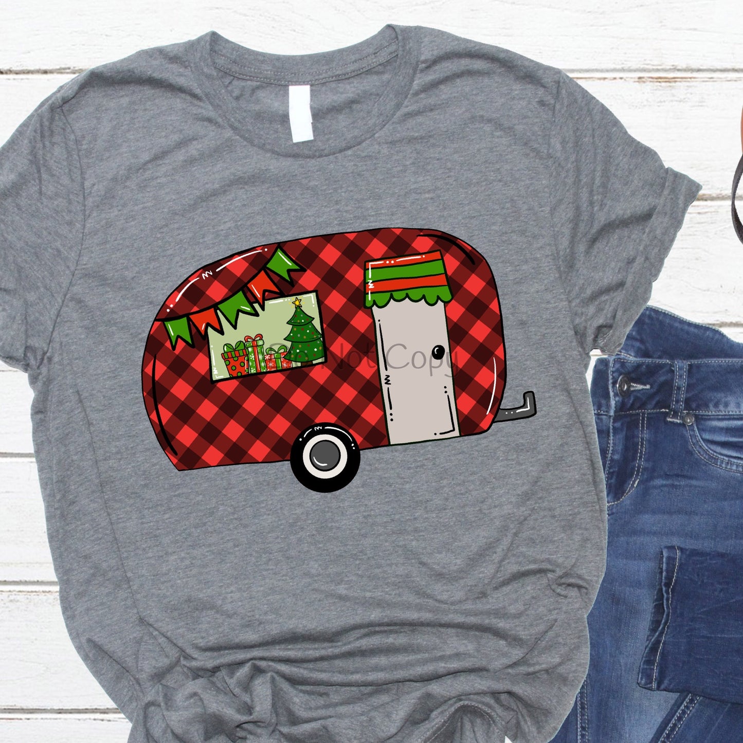 Christmas camper-DTF