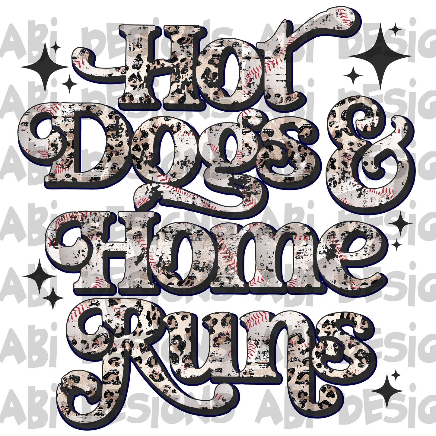 Hot dogs & home runs-DTF