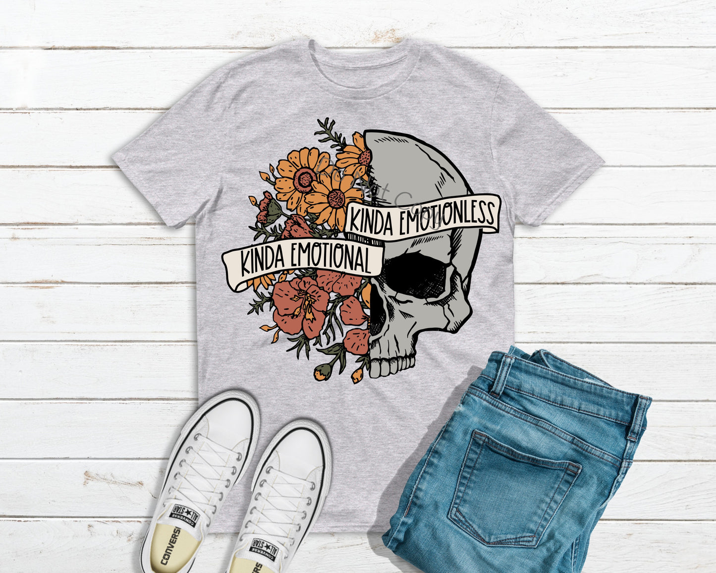 Kind a emotional kind a emotionless -DTF