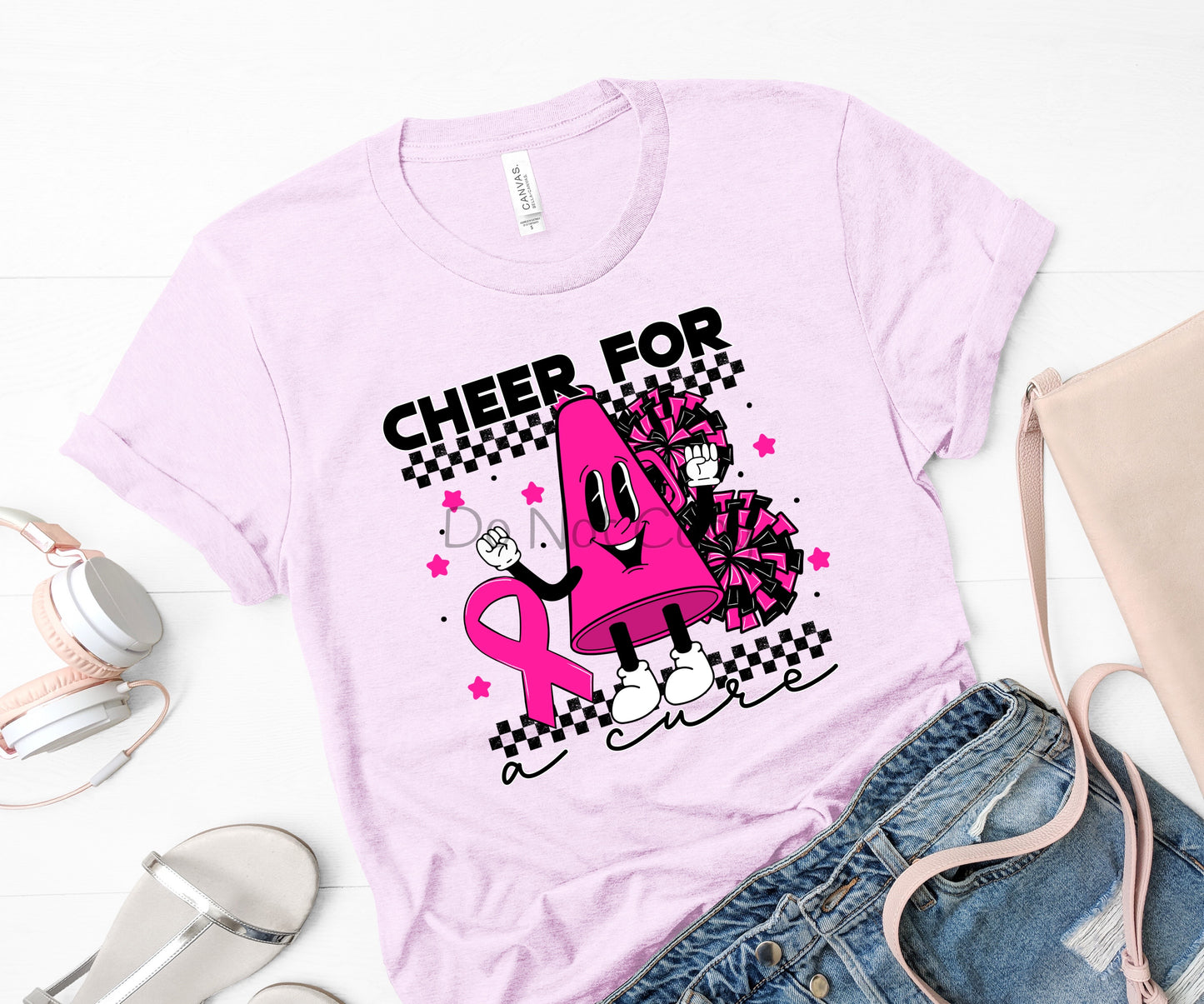 Cheer for a cure-DTF