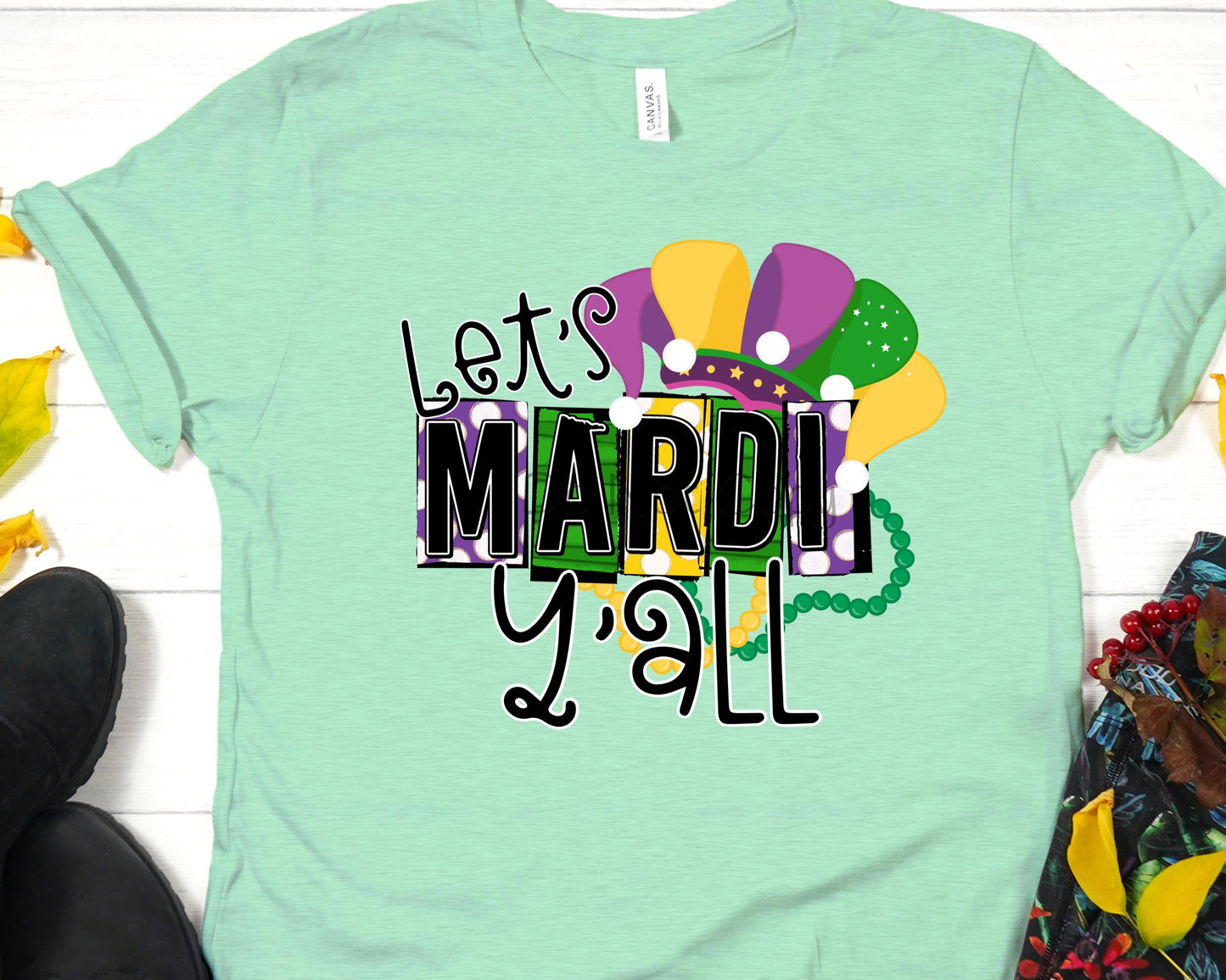 Let’s mardi y’all-DTF