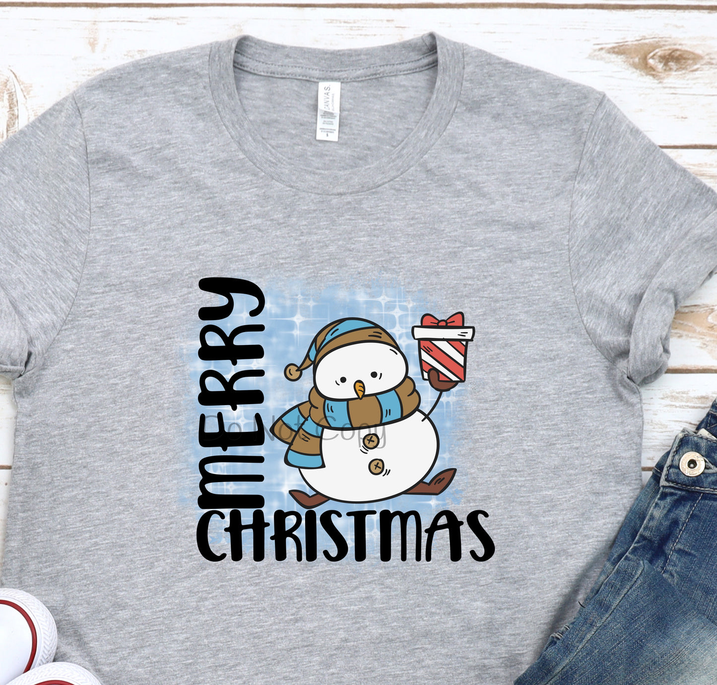 Merry Christmas snowman-DTF