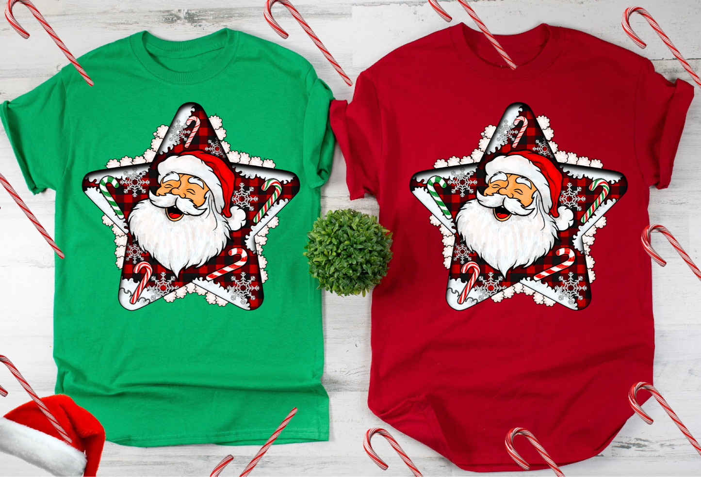 Santa Star -DTF