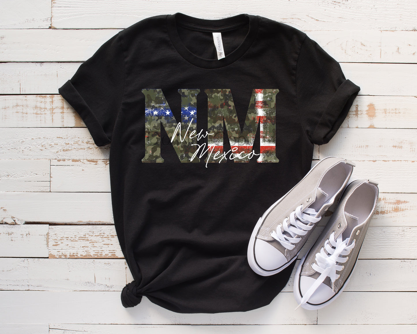 NM New Mexico camo flag-DTF