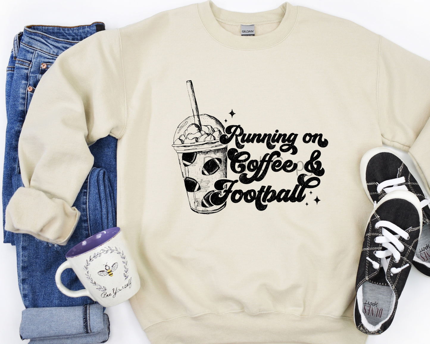 Running on coffee and football-DTF
