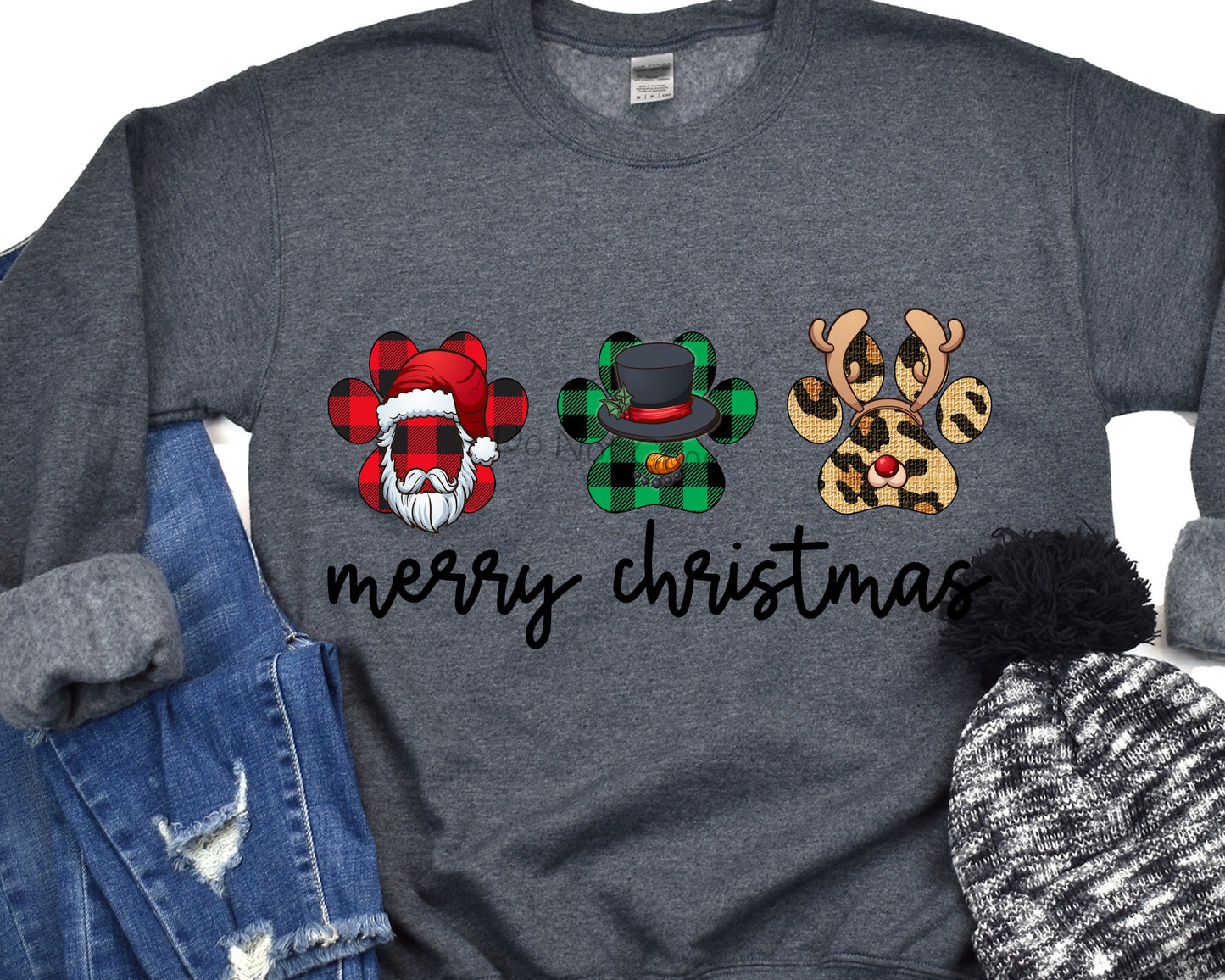 Merry Christmas dogs-DTF
