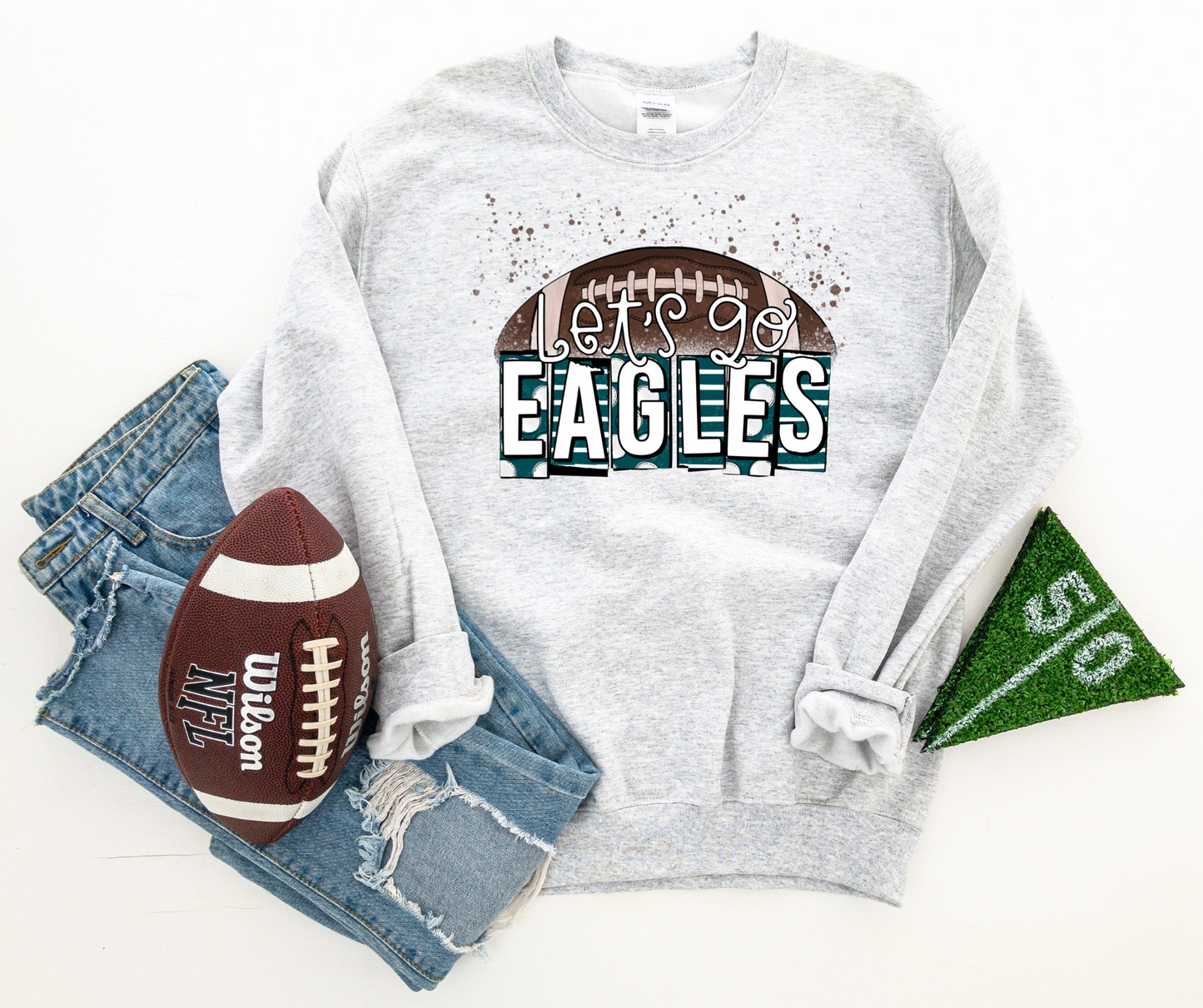 Let’s go Eagles on football- DTF