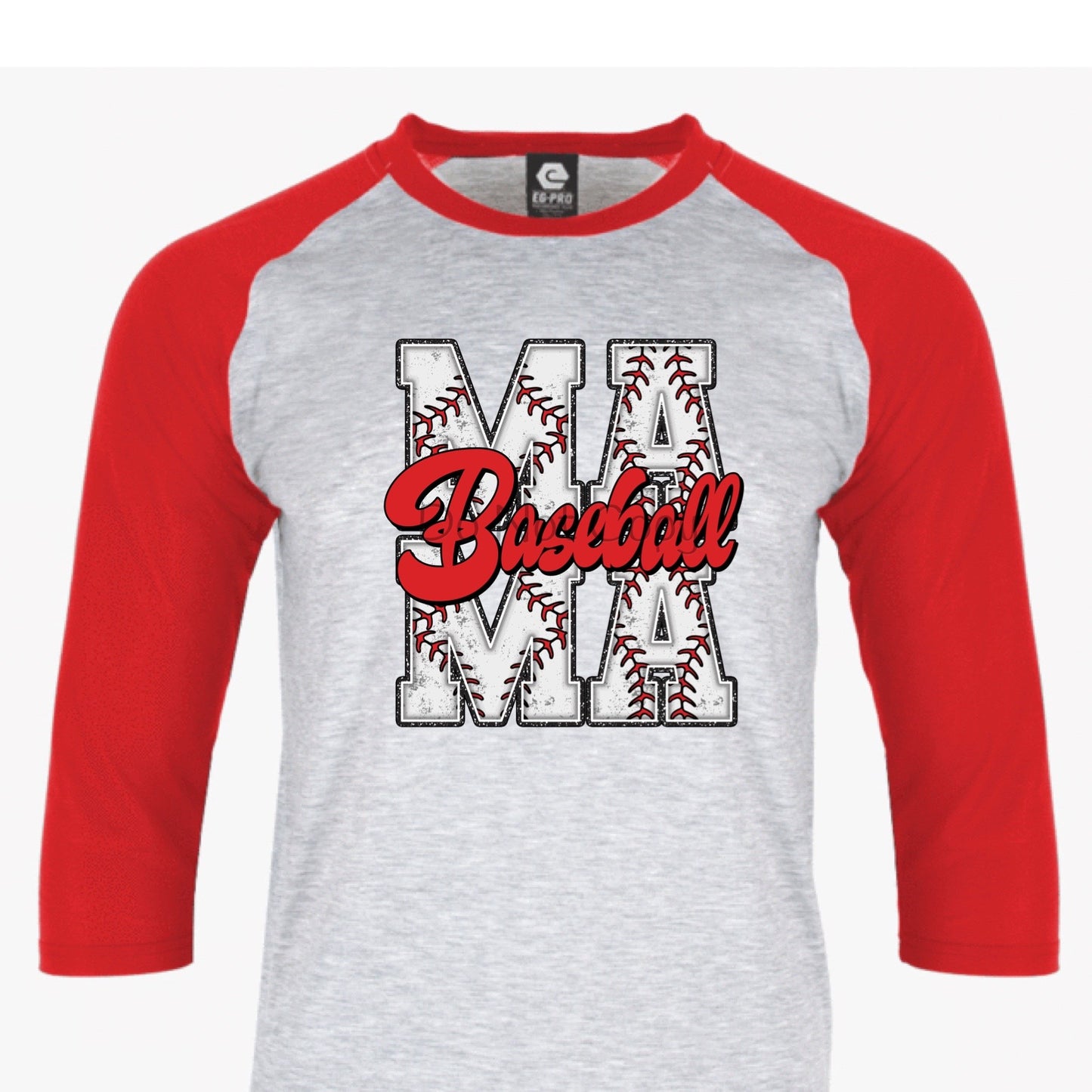 Mama stacked baseball-DTF
